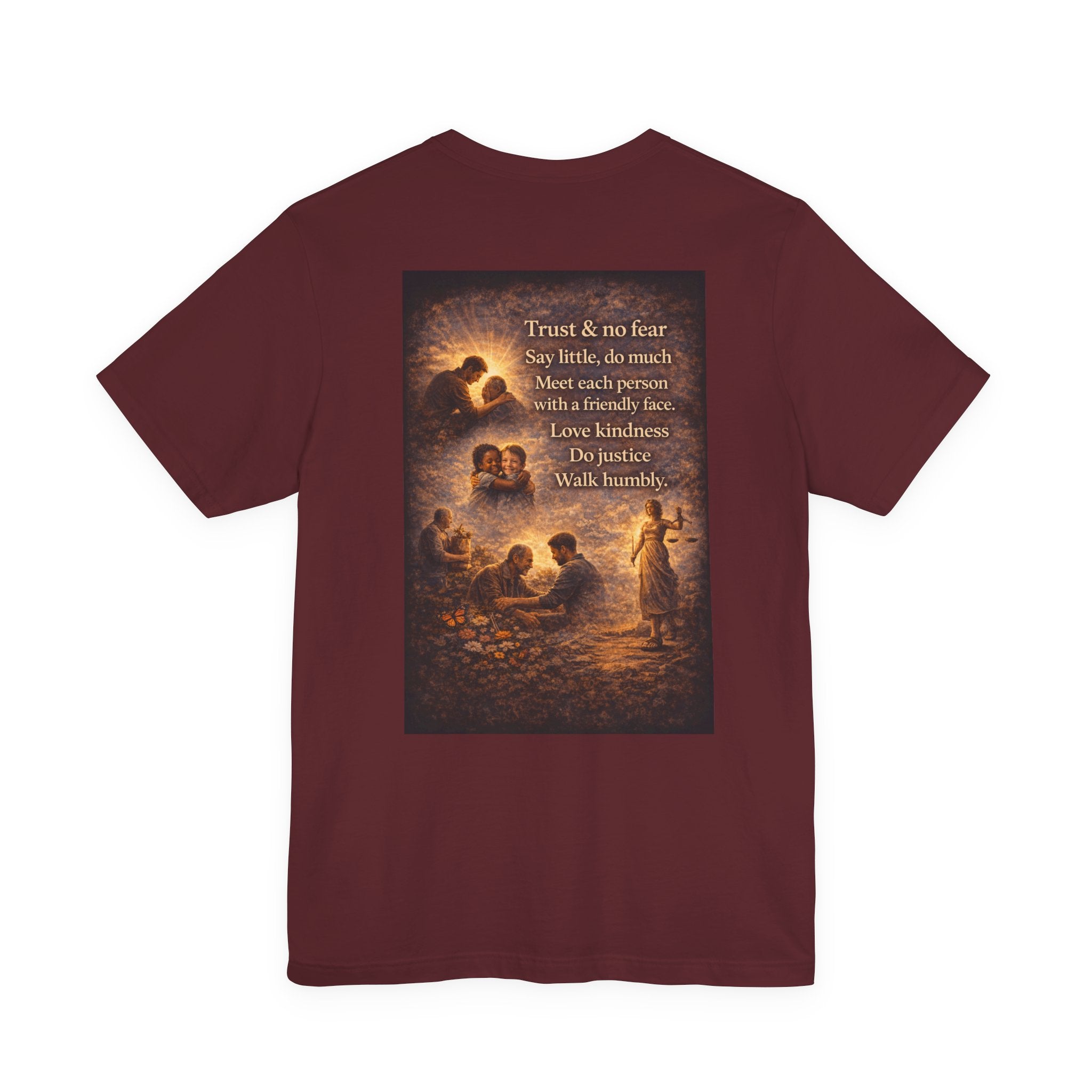 Trust and No Fear! - Two Sided - Tee