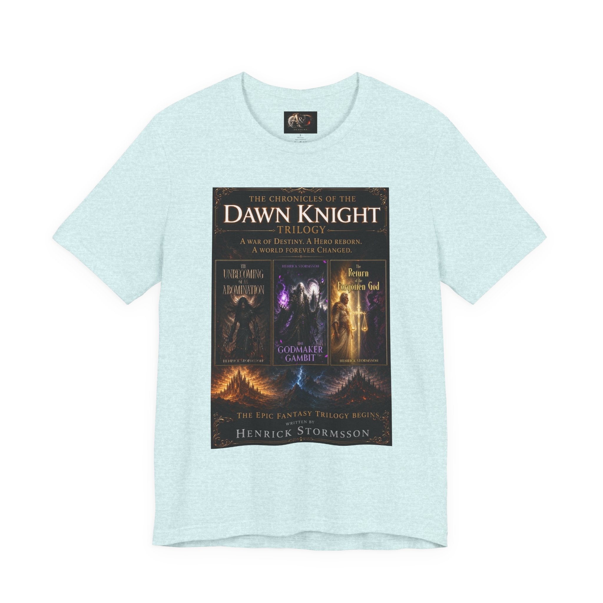 Chronicles of the Dawn Knight Trilogy - One Sided - Tee