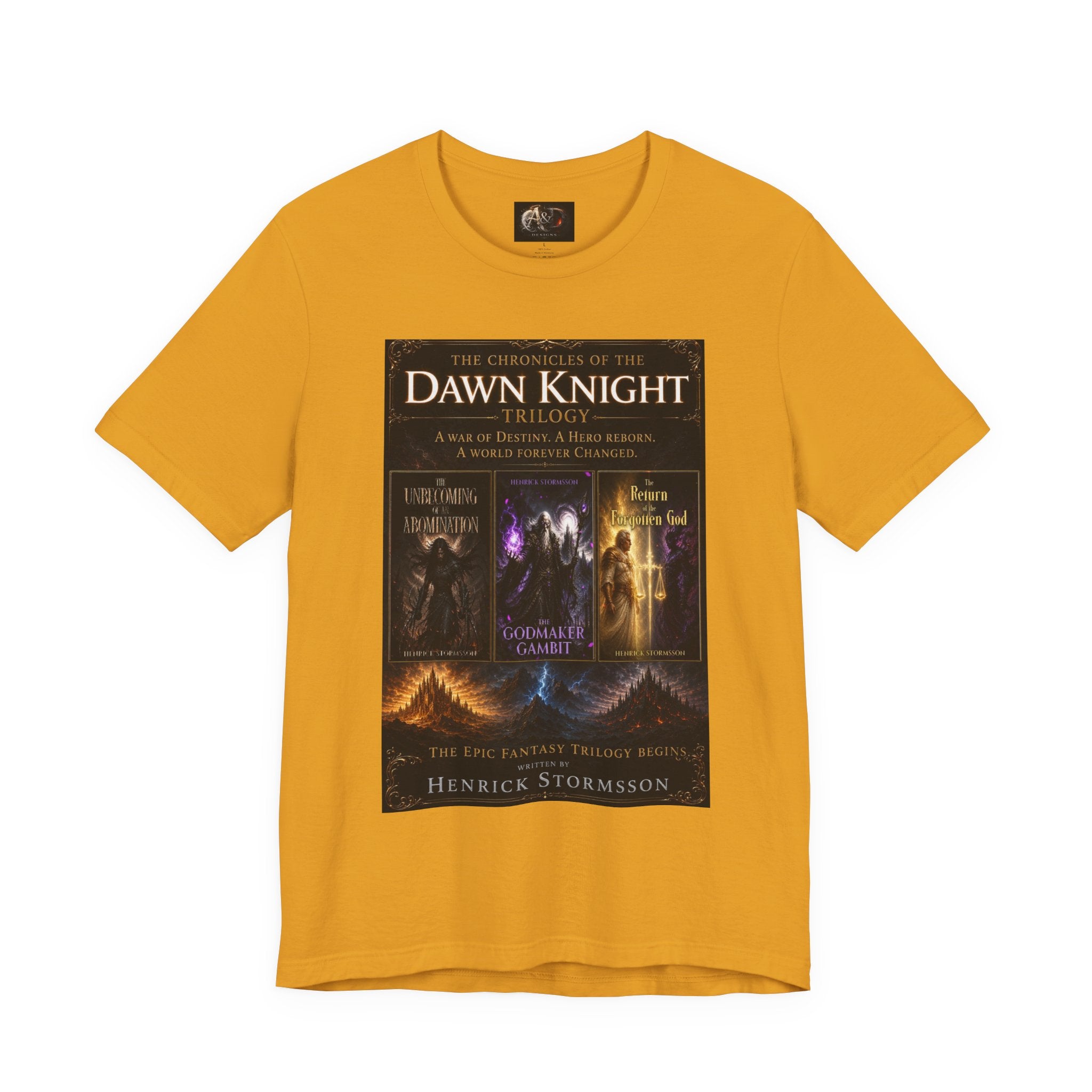 Chronicles of the Dawn Knight Trilogy - One Sided - Tee