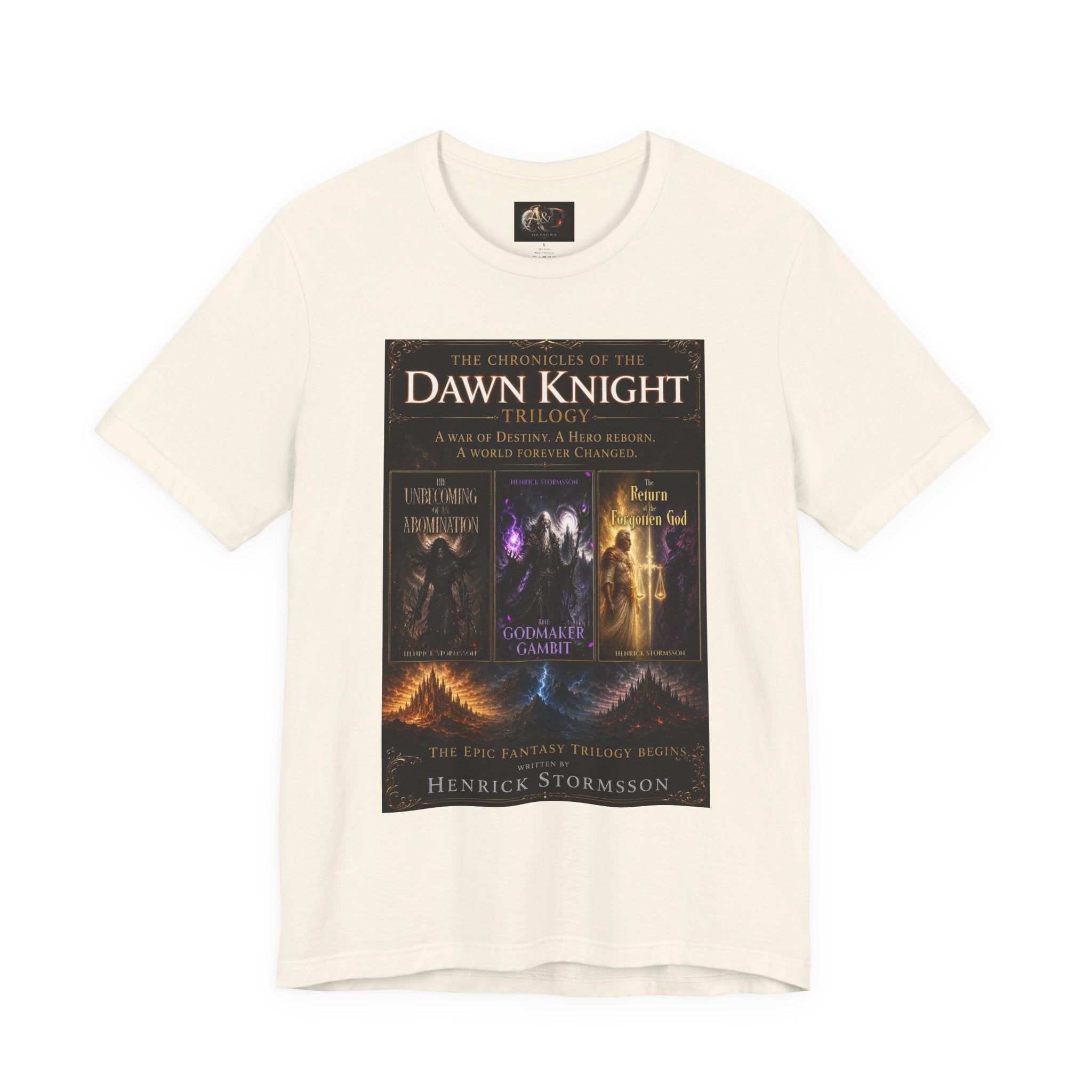 Chronicles of the Dawn Knight Trilogy - One Sided - Tee