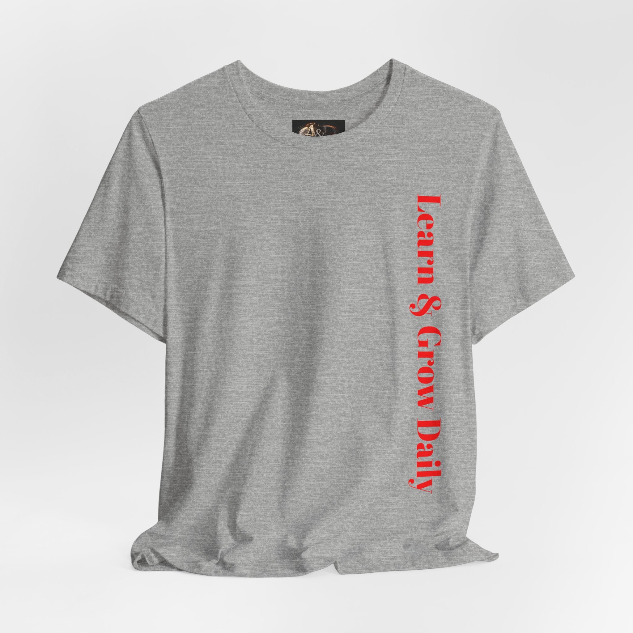 Learn and Grow Daily - Two Sided - Tee