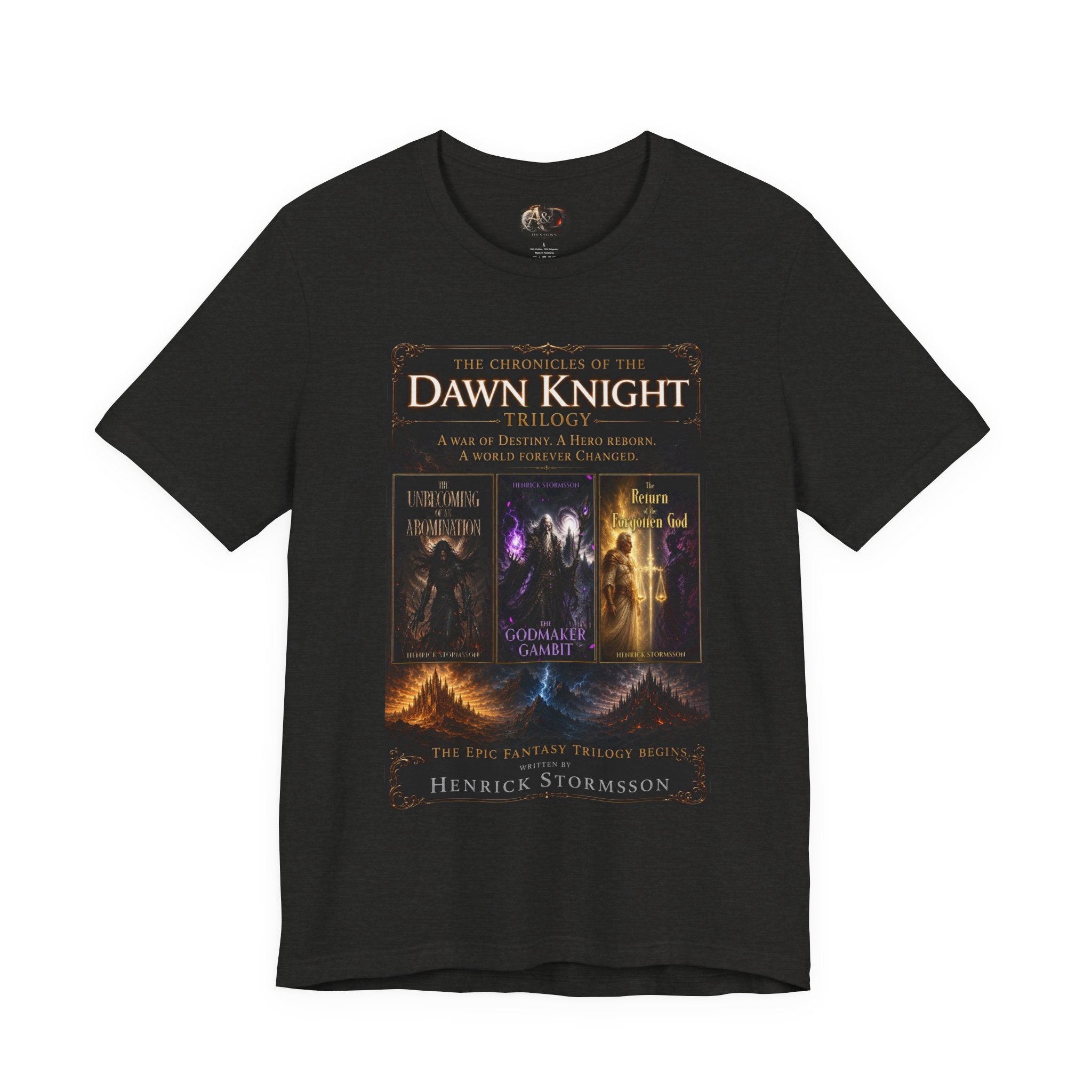 Chronicles of the Dawn Knight Trilogy - One Sided - Tee