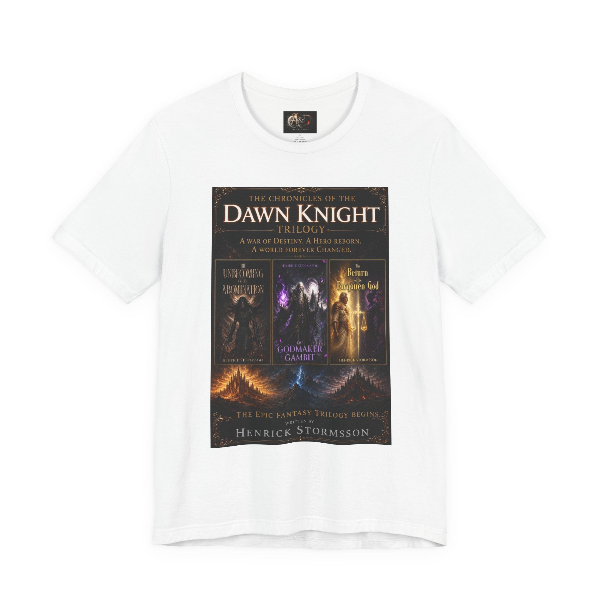 Chronicles of the Dawn Knight Trilogy - One Sided - Tee