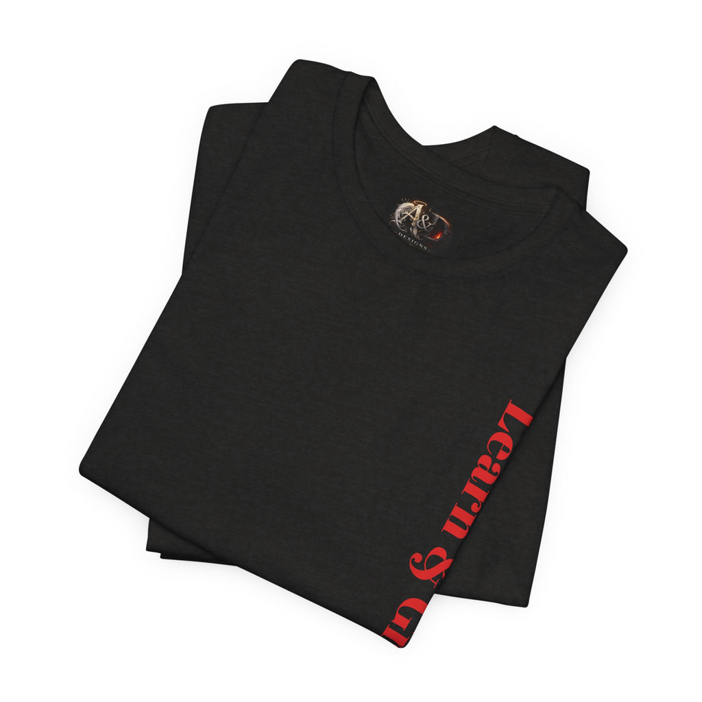 Learn and Grow Daily - Two Sided - Tee