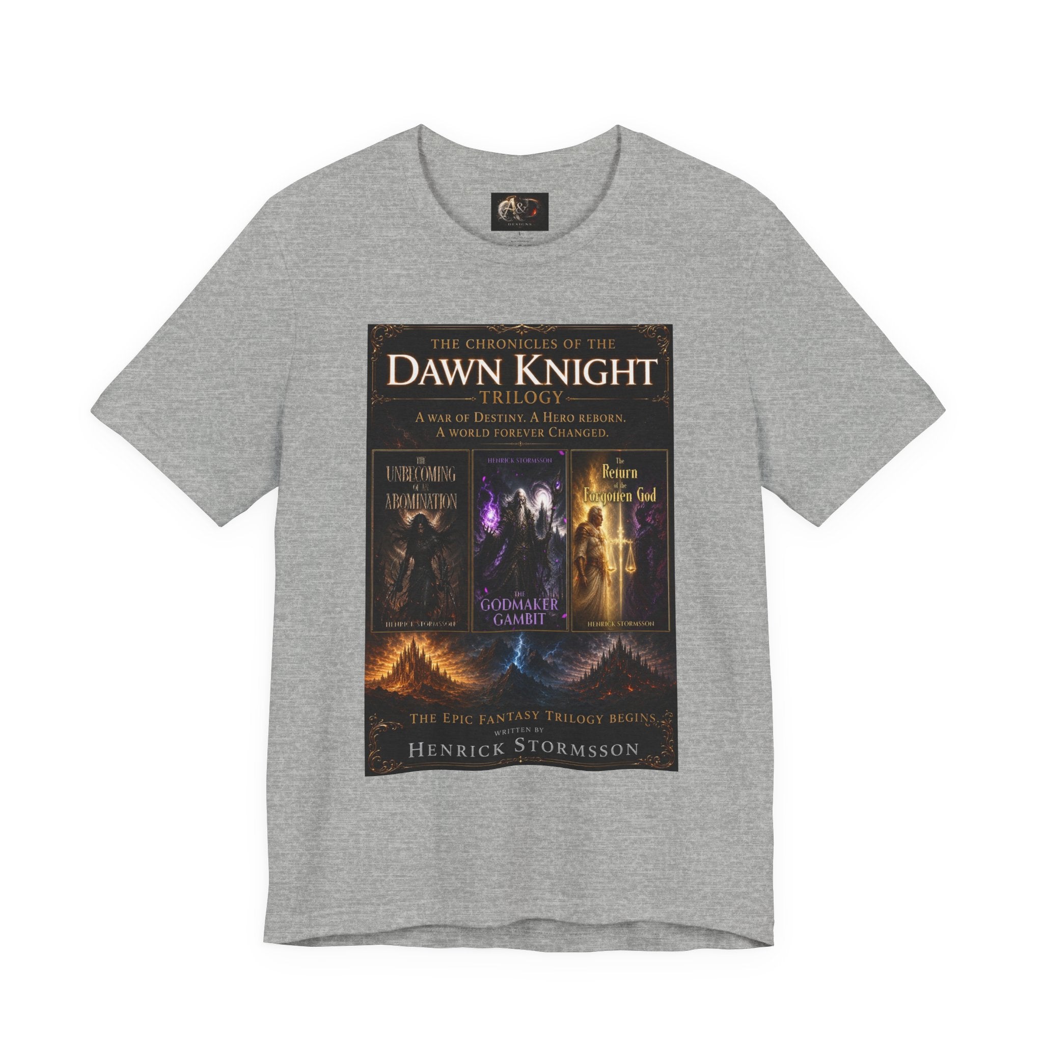 Chronicles of the Dawn Knight Trilogy - One Sided - Tee