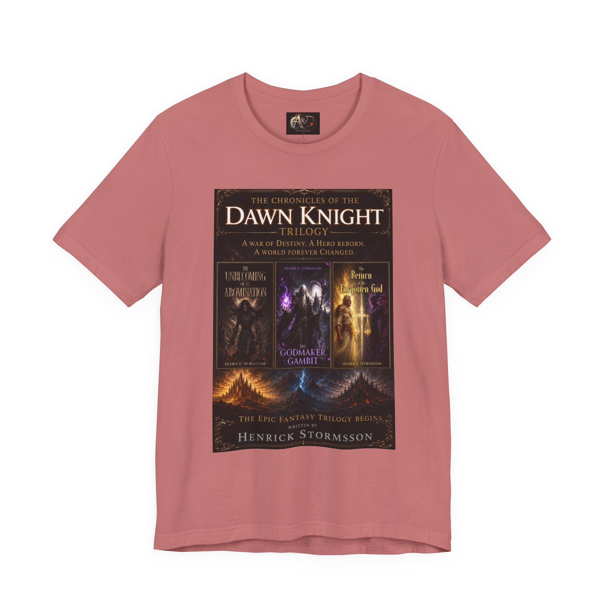 Chronicles of the Dawn Knight Trilogy - One Sided - Tee