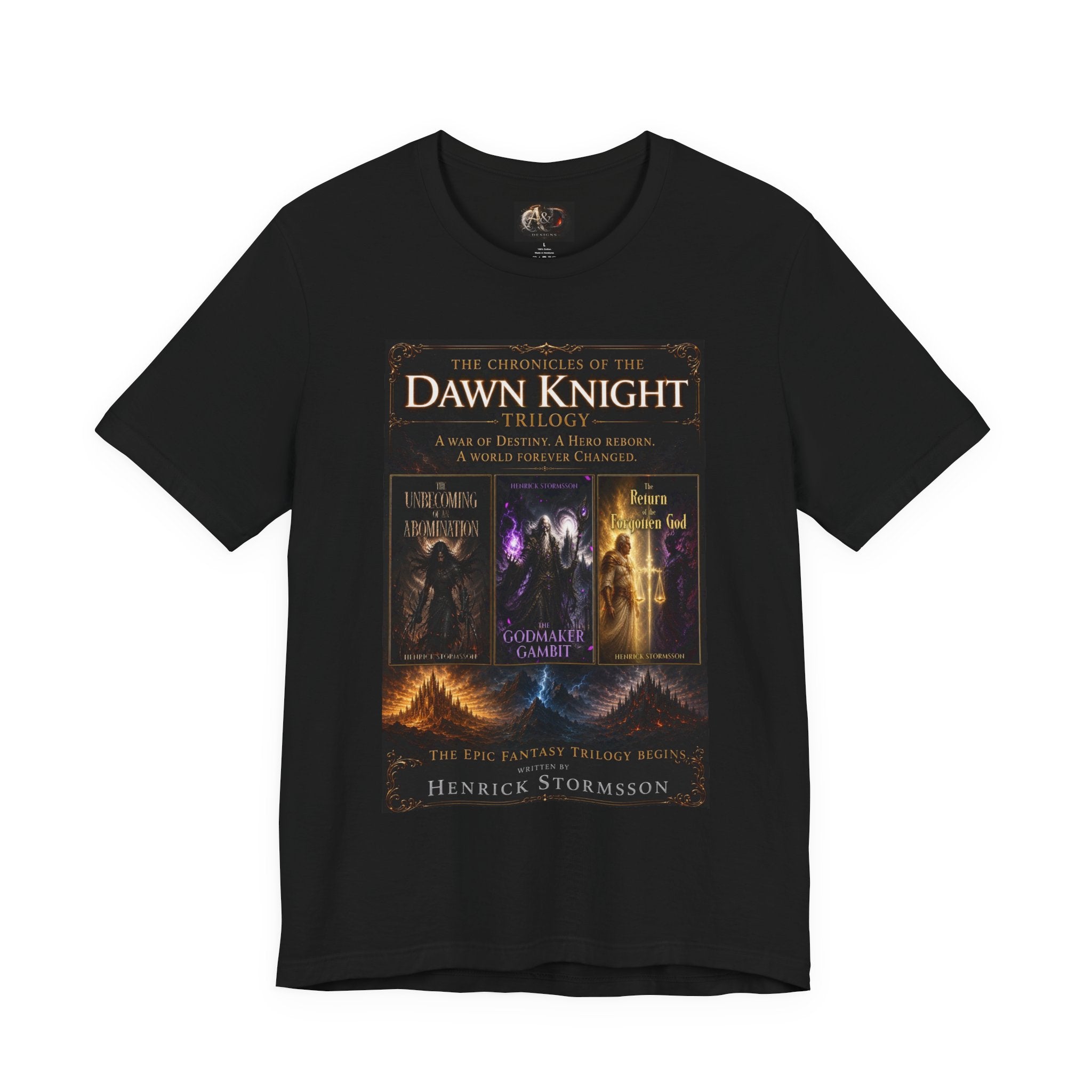 Chronicles of the Dawn Knight Trilogy - One Sided - Tee
