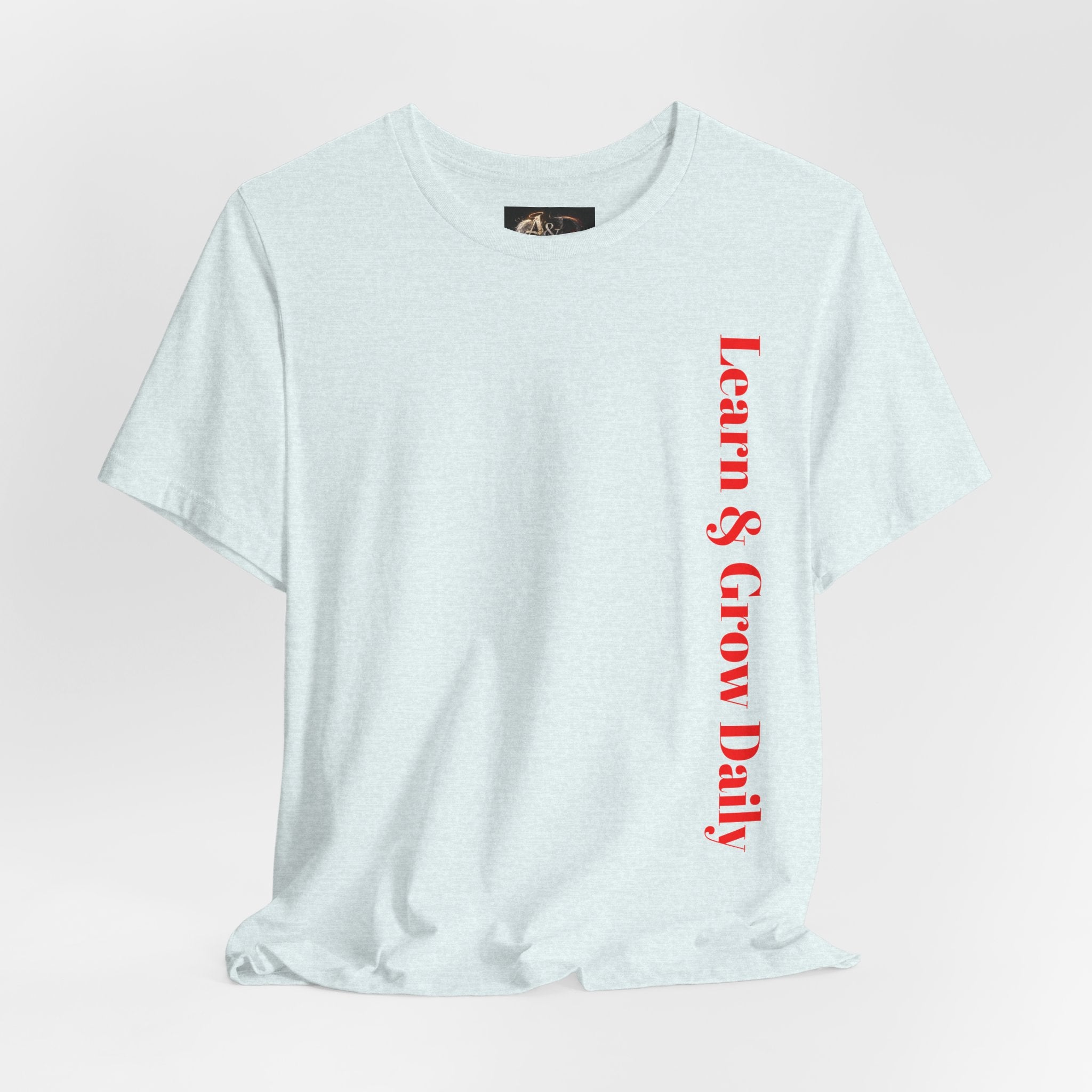 Learn and Grow Daily - Two Sided - Tee