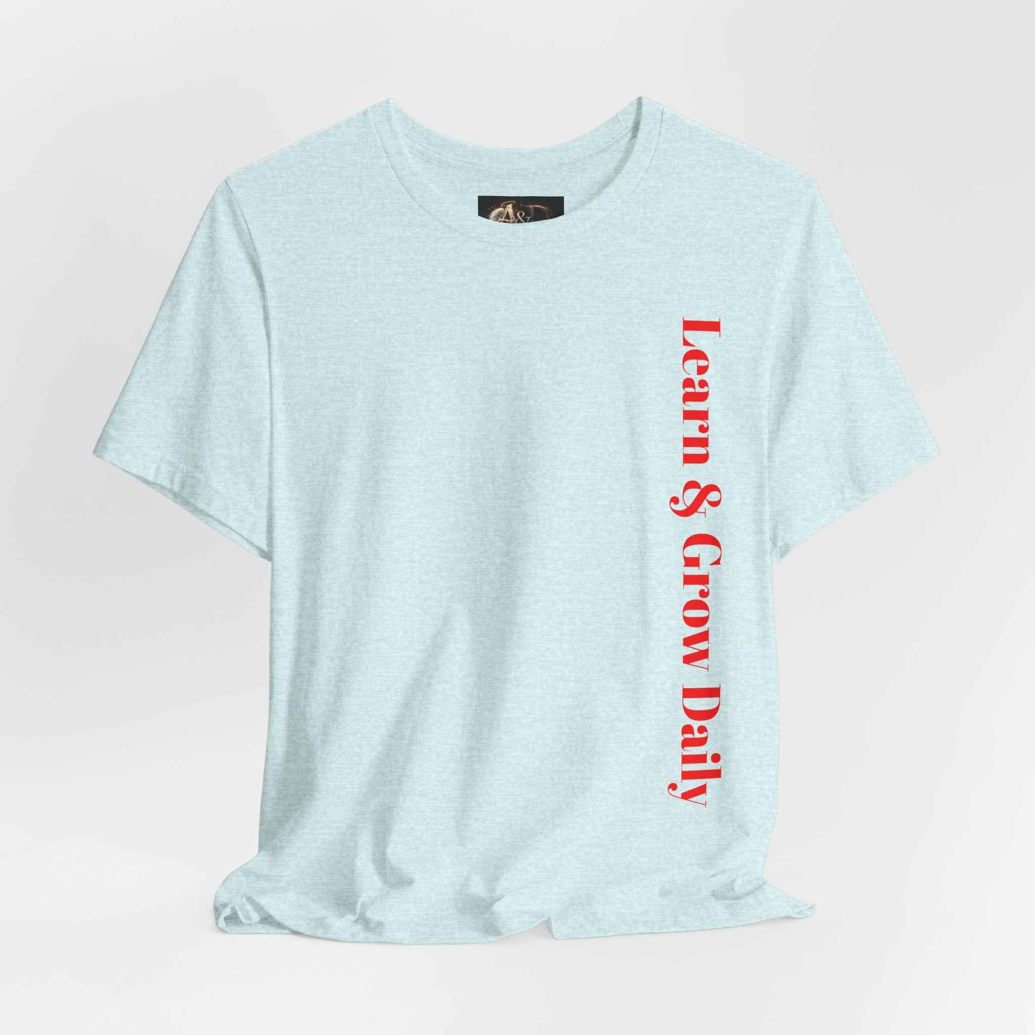 Learn and Grow Daily - Two Sided - Tee