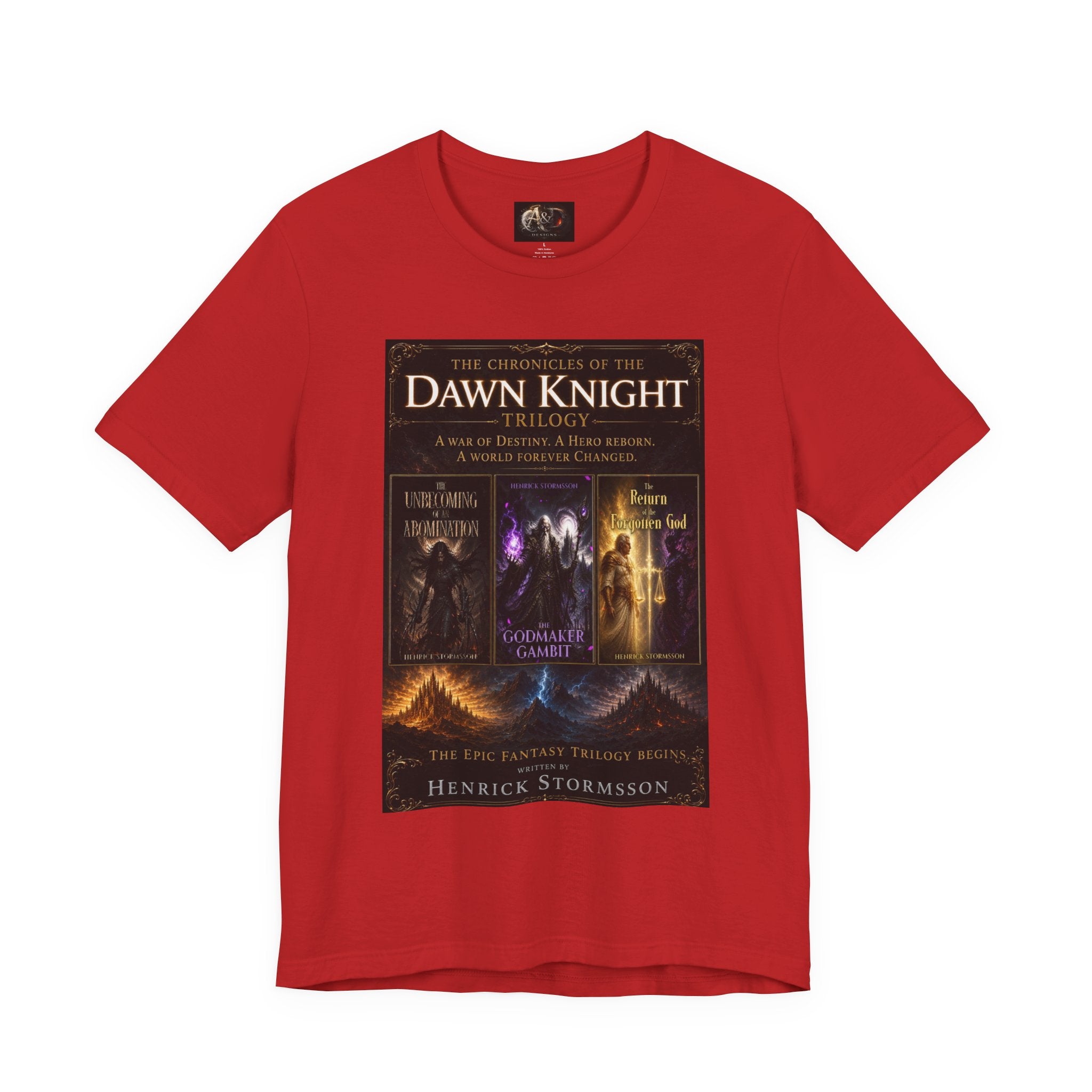 Chronicles of the Dawn Knight Trilogy - One Sided - Tee
