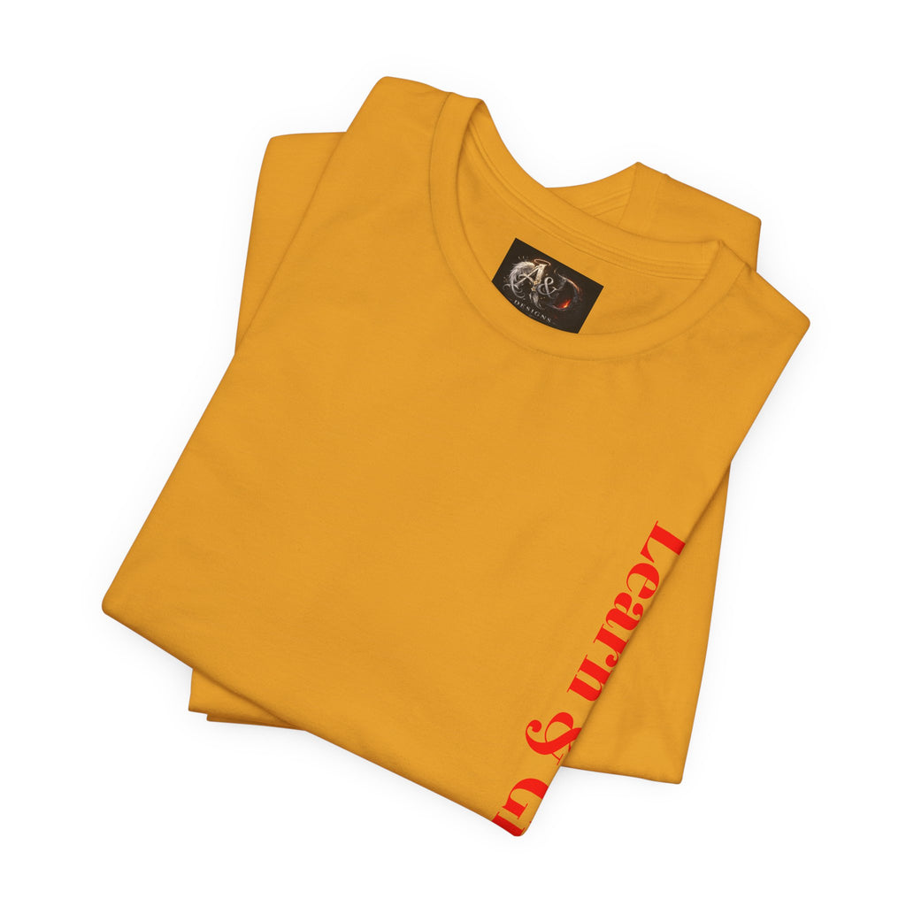 Learn and Grow Daily - Two Sided - Tee