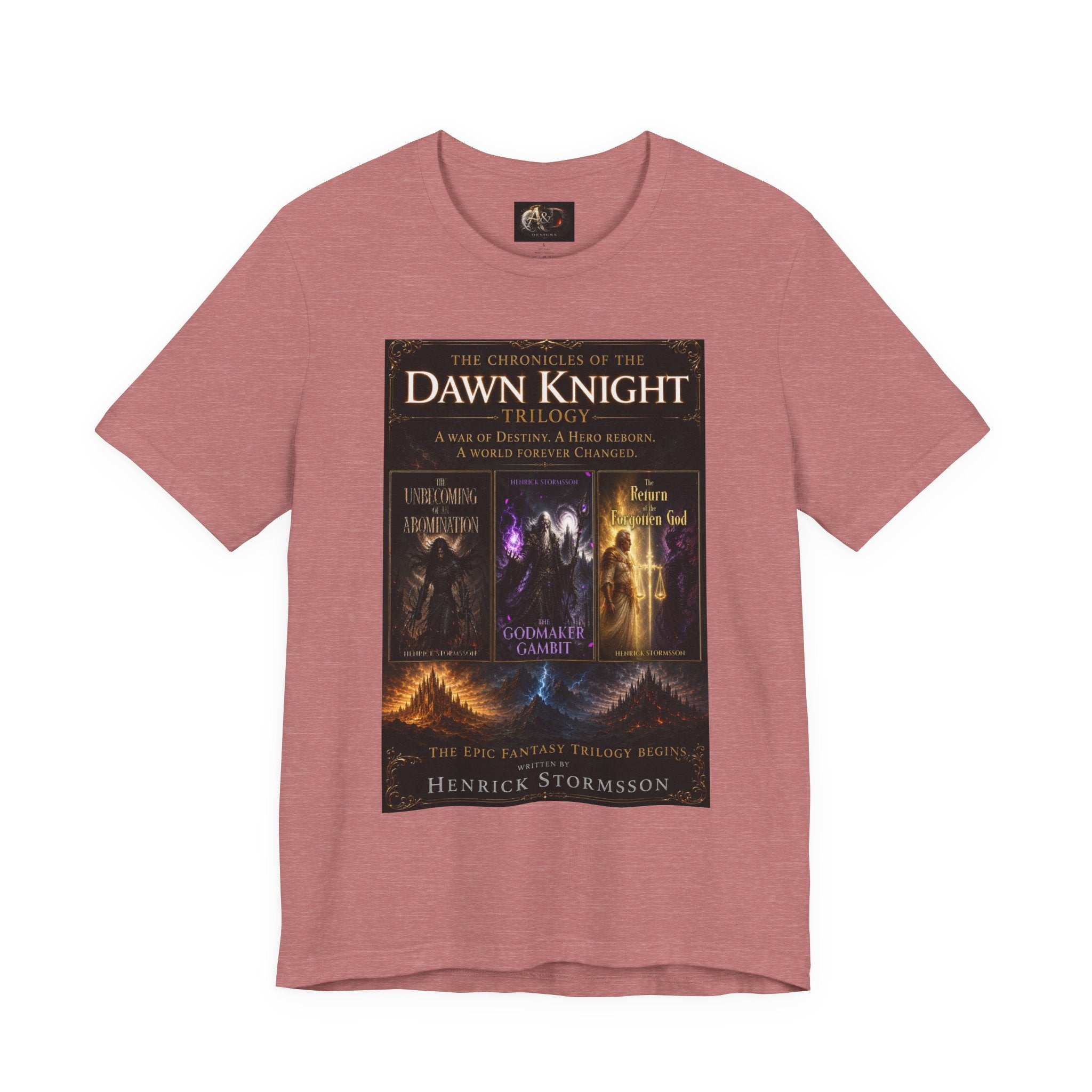 Chronicles of the Dawn Knight Trilogy - One Sided - Tee